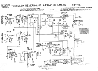 Fender Vibrolux-Reverb-AA964 - Schematic